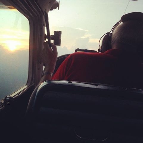 The best pilot ever on his last flight
